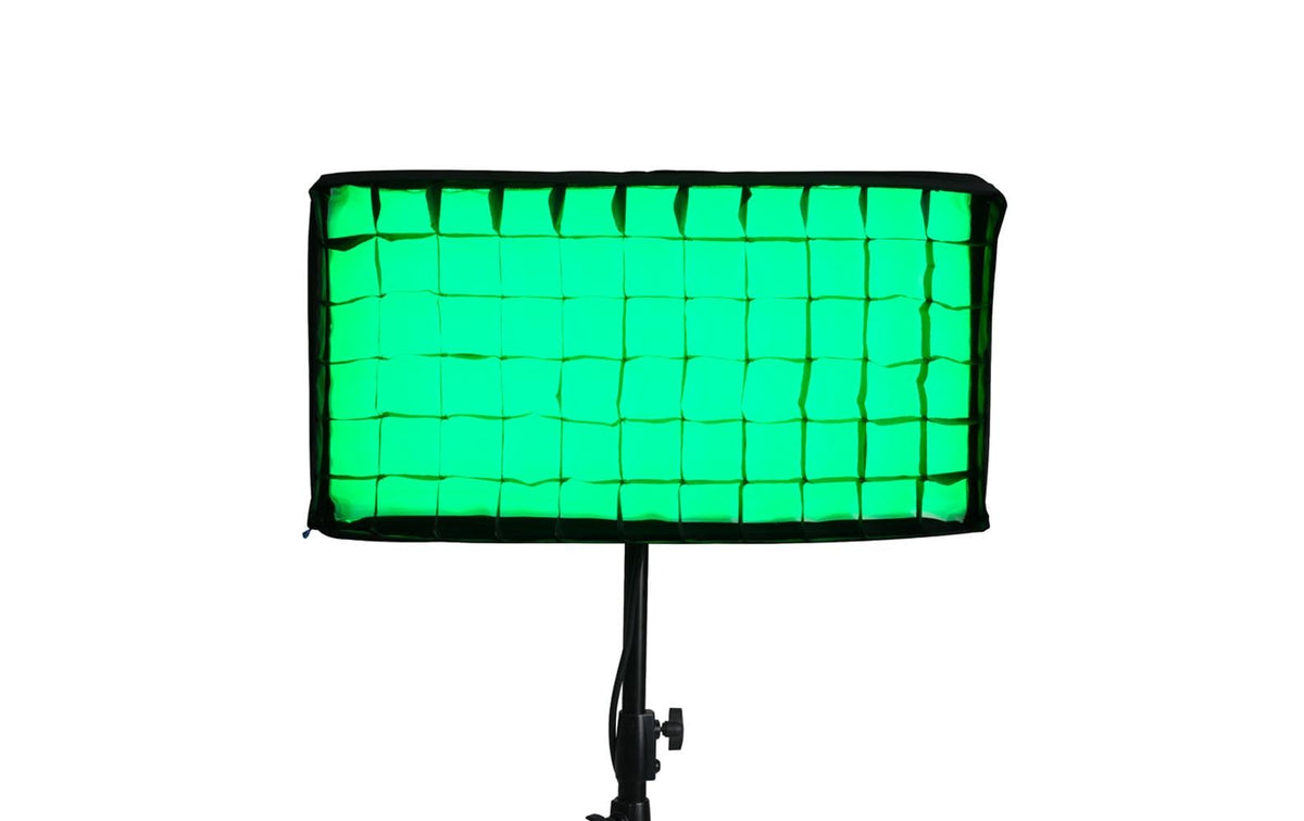 Nanlite PavoSlim Softbox 655 × 350 × 120 mm – für PavoSlim 120B, PavoSlim 120C – Schwarz/Silber