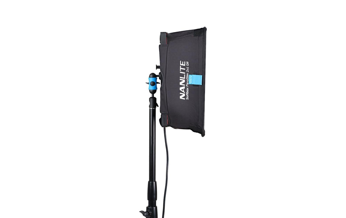 Nanlite PavoSlim Softbox 655 × 350 × 120 mm – für PavoSlim 120B, PavoSlim 120C – Schwarz/Silber