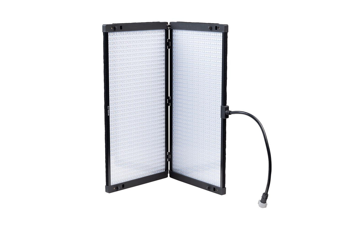 Nanlite PavoSlim 240B LED-Flächenleuchte – 260 W, einstellbares Weiss 2700–6500 K, 59900 lx – 602,1 × 28,6 × 608,7 mm