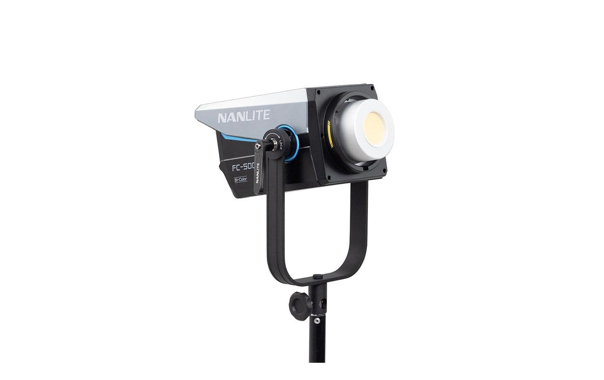 Nanlite Arbeitsleuchte FC-500B – 500 W, 2700–6500 K, dimmbar, Bluetooth, RF, DMX/RDM – Schwarz