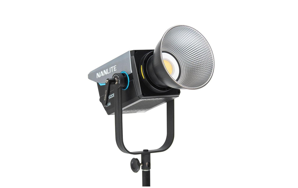 Nanlite Arbeitsleuchte FC-500B – 500 W, 2700–6500 K, dimmbar, Bluetooth, RF, DMX/RDM – Schwarz