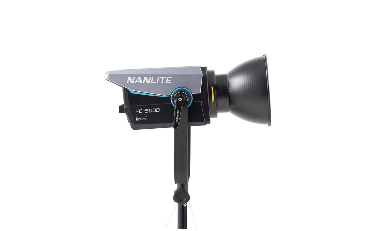 Nanlite Arbeitsleuchte FC-500B – 500 W, 2700–6500 K, dimmbar, Bluetooth, RF, DMX/RDM – Schwarz