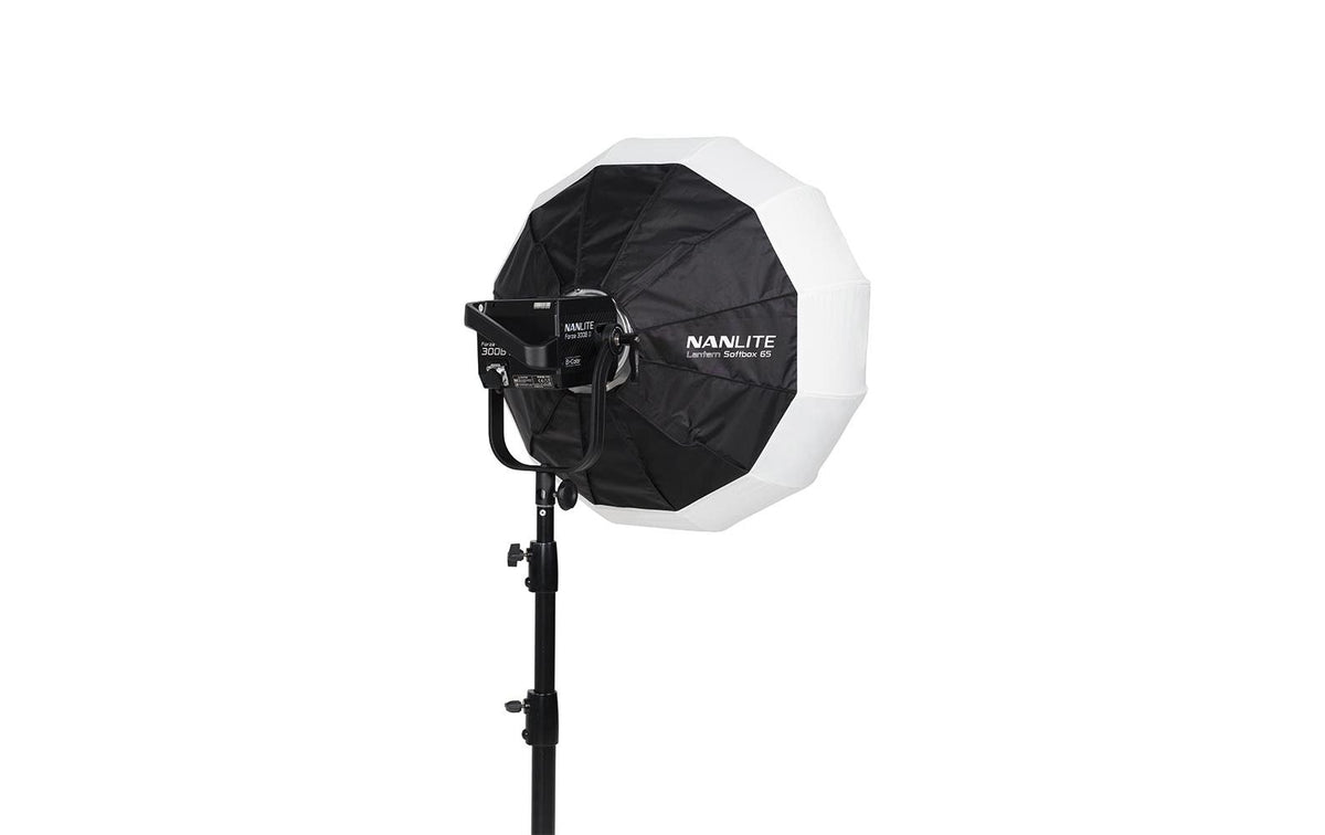 Nanlite Laternen-Softbox – 65 cm (Bowens-Mount) – für Nanlite und andere – Silber