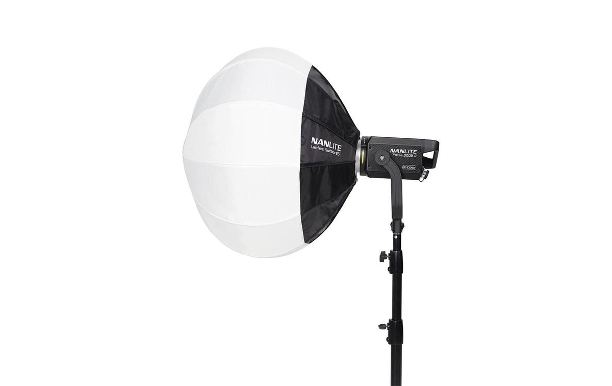 Nanlite Laternen-Softbox – 65 cm (Bowens-Mount) – für Nanlite und andere – Silber