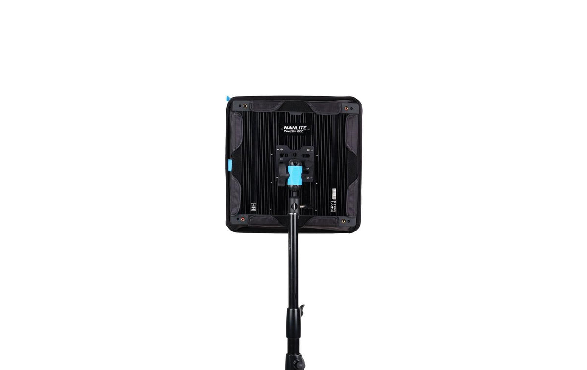 Nanlite PavoSlim – Softbox, 345 × 345 × 120 mm, für PavoSlim 60B/60C, Schwarz