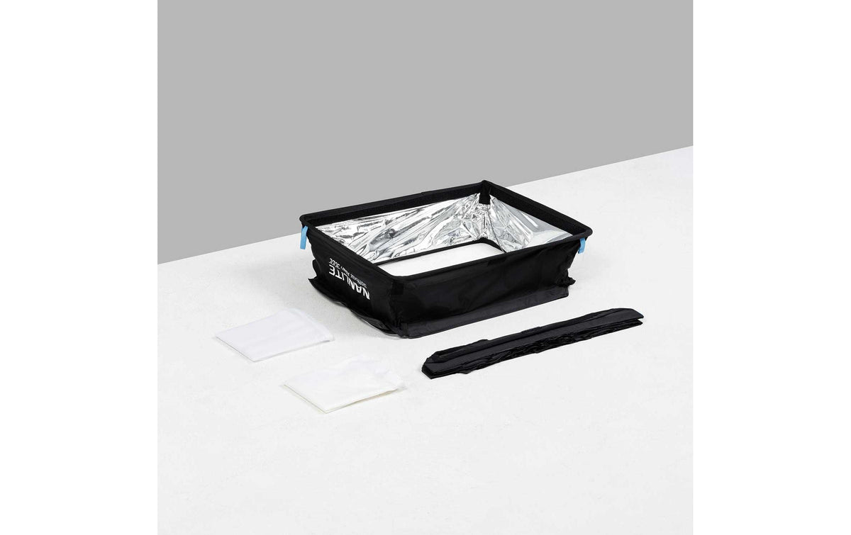 Nanlite Alien 300C – Softbox, rechteckig, 465 × 120 × 350 mm, schwarz, für Alien 300C
