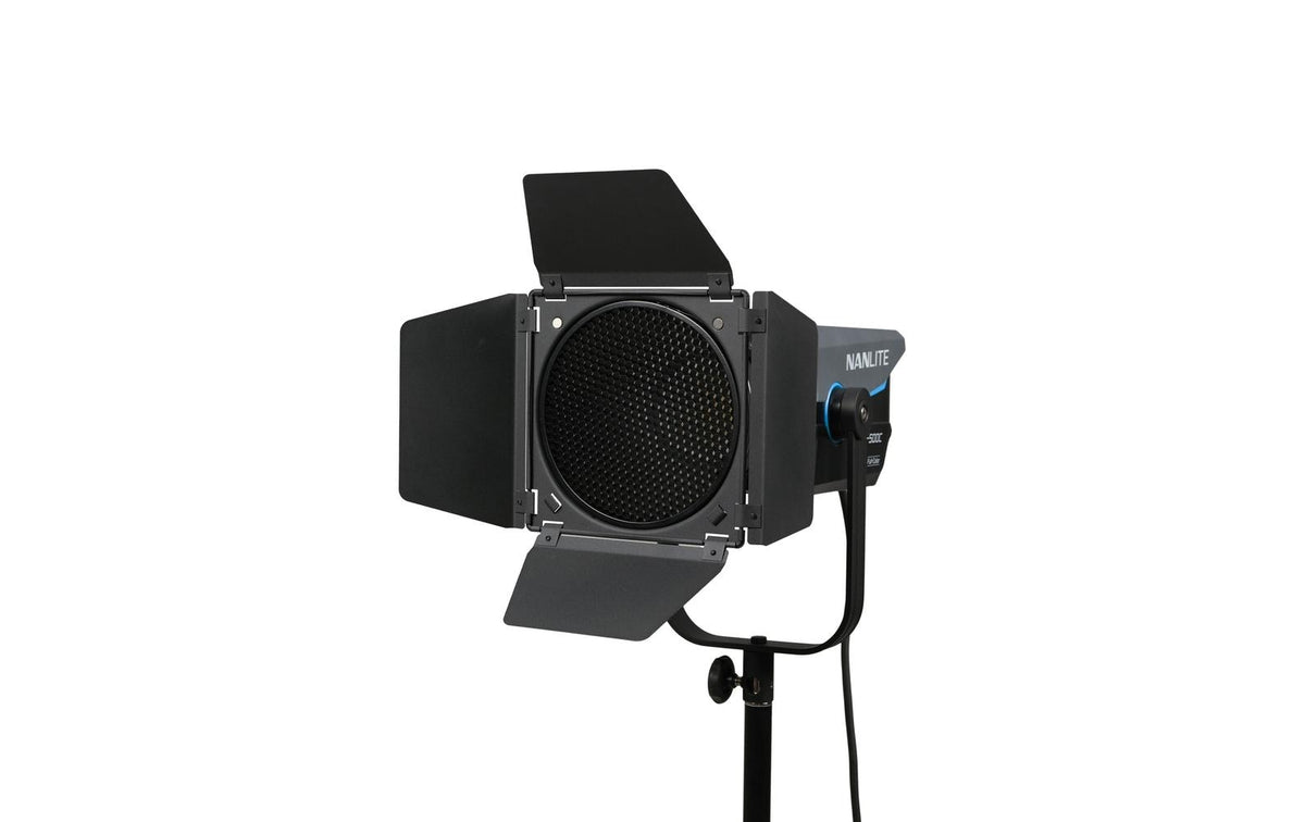 Nanlite Barndoor – 190 × 190 × 38,5 mm – für Nanlite Bowens-Mount (RF-BM) – Schwarz