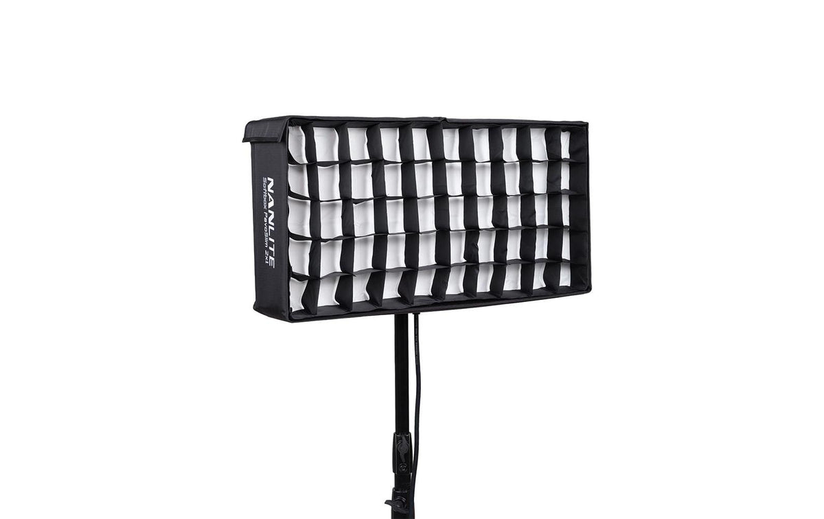 Nanlite PavoSlim 120B LED-Flächenleuchte – 150 W, einstellbares Weiss 2700–6500 K – für Nanlink WS-TB-1, V-Mount