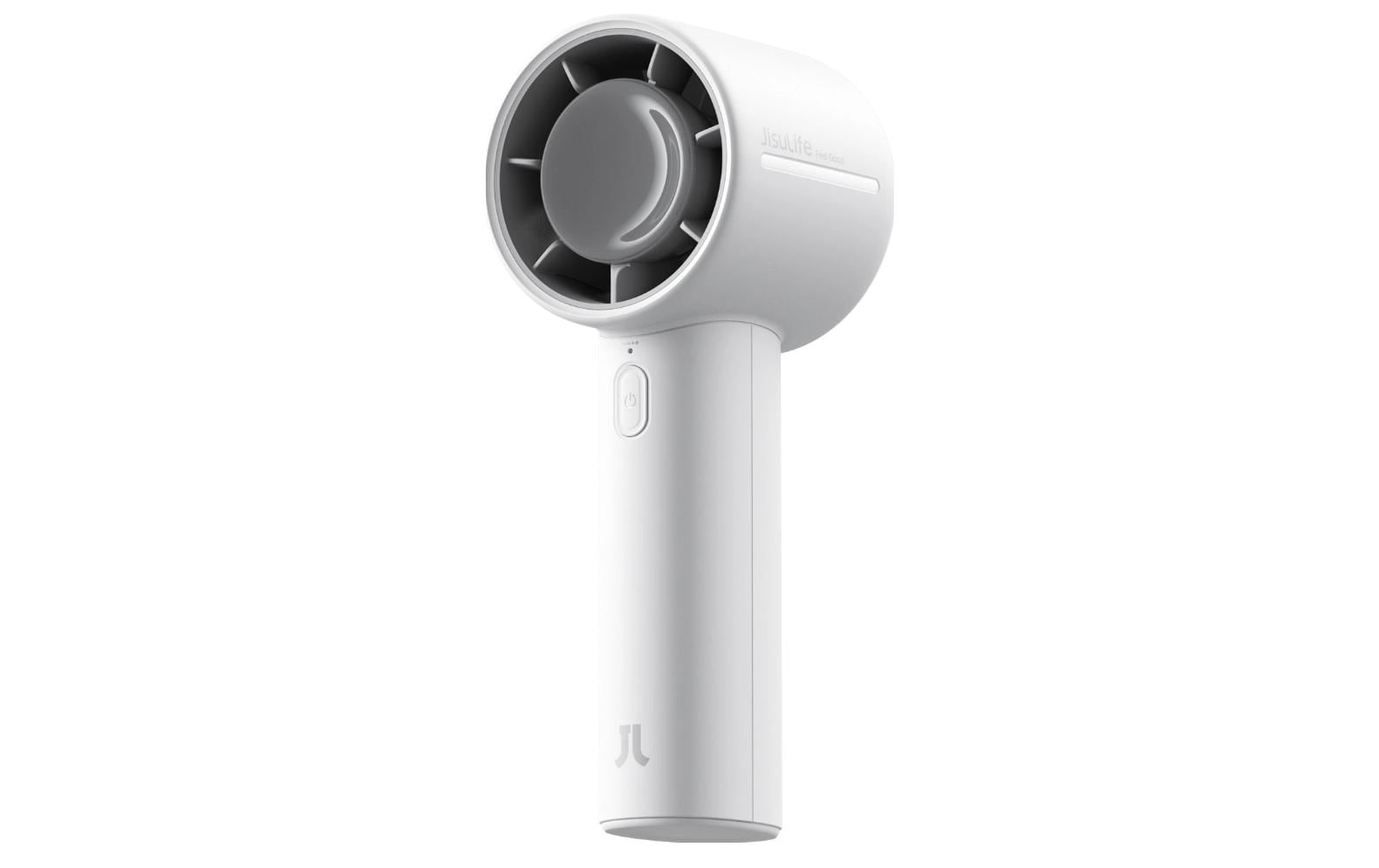 Jisulife Handventilator Handheld Fan 10 – 4000 mAh, Akkubetrieb, USB, Grau