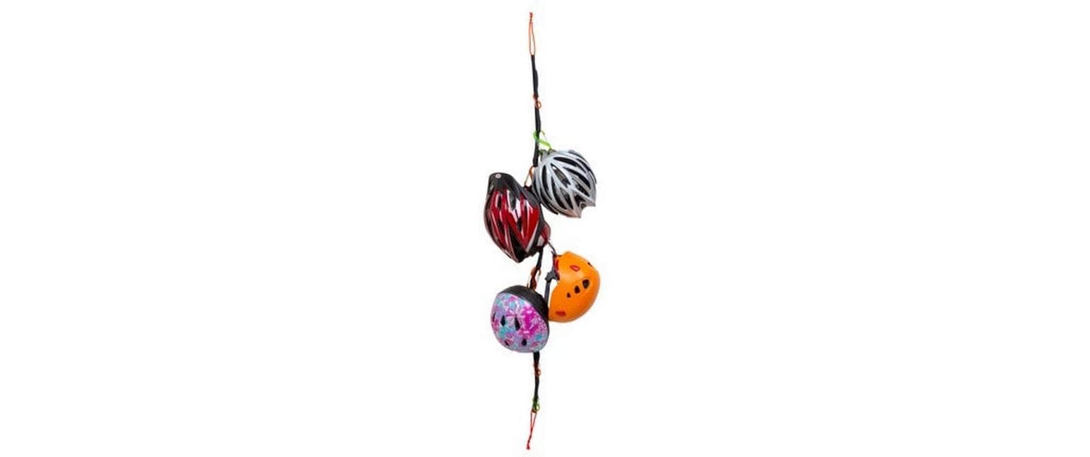 Nite Ize GearLine Kabelhalter – 100 × 1220 mm – Nylon – Mehrfarbig – mit Karabiner