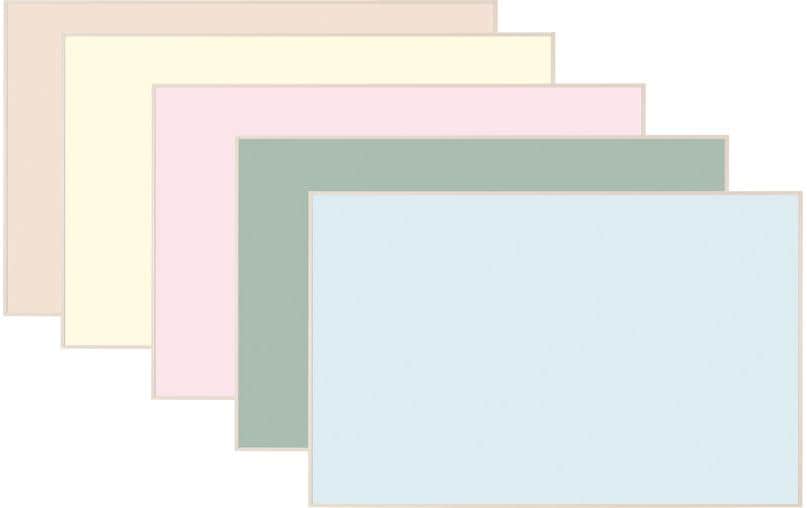 Bi-Office Magnettafel – Grün – 100 × 150 cm