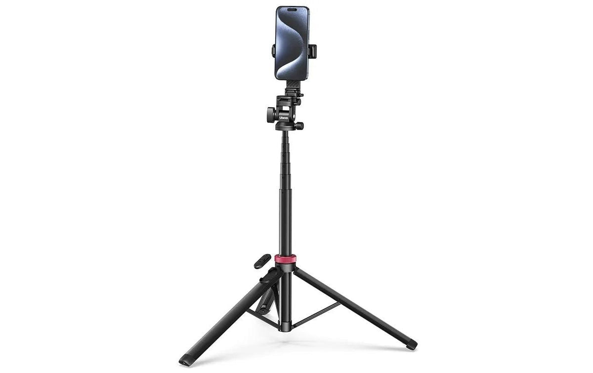 Ulanzi MT-78 Dreibeinstativ – bis 185 cm, 1 kg Traglast – für Action-Cam, Kompaktkamera, Smartphone