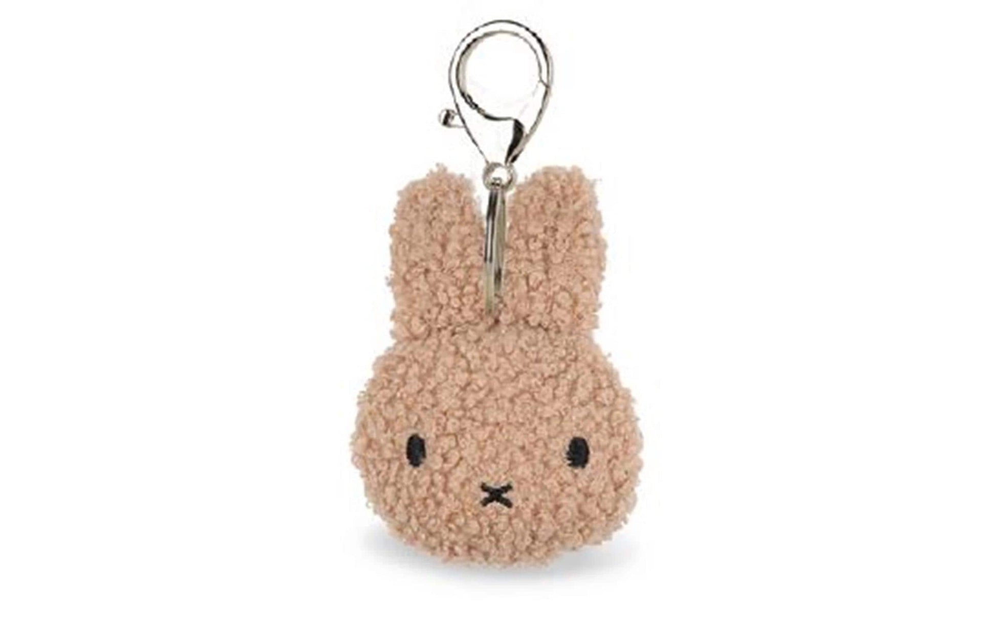 Bon ton toys Plüsch-Schlüsselanhänger Miffy ECO Tiny Teddy – 100% recyceltes Material, Beige