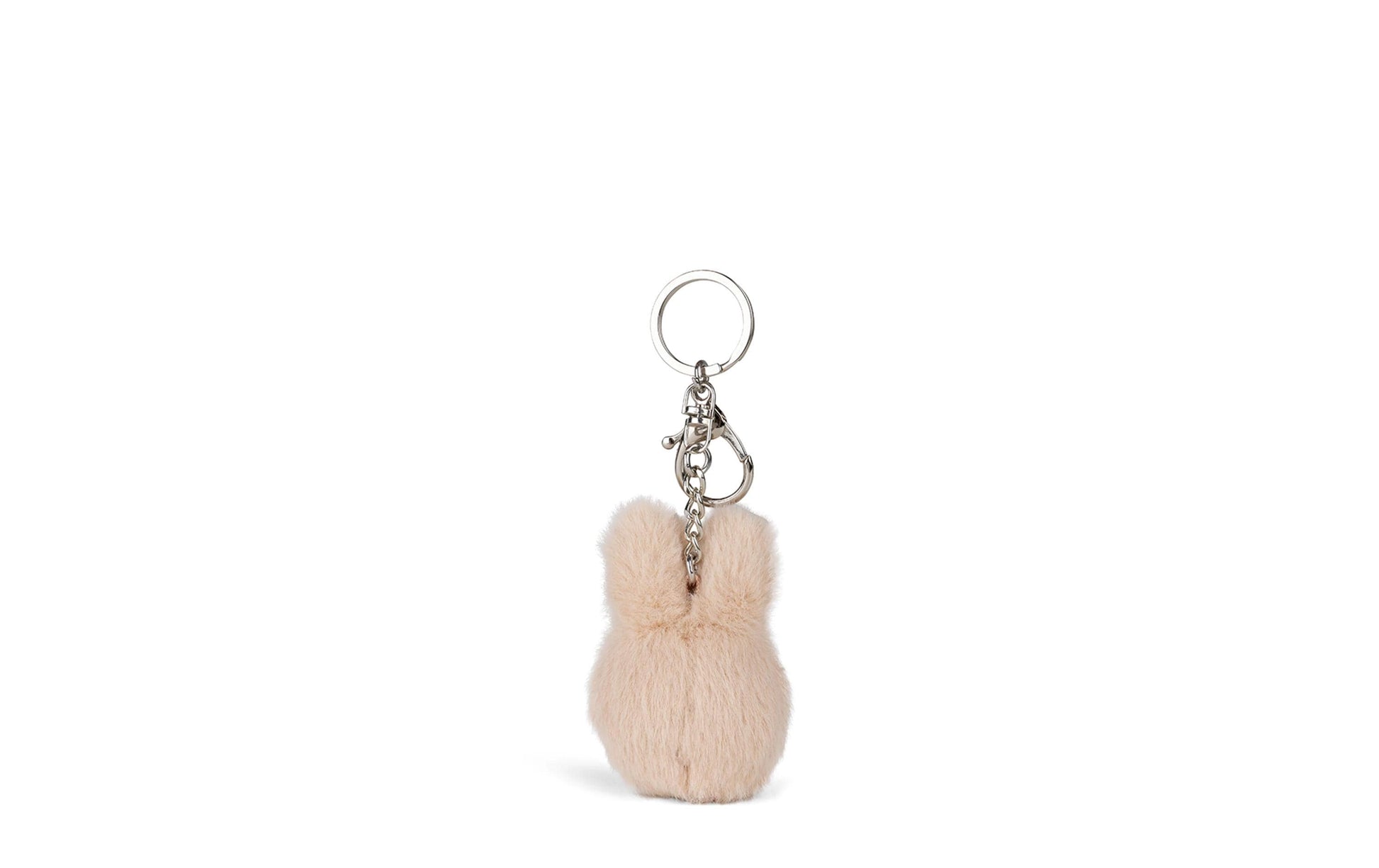 Bon ton toys Miffy ECO Fuzzy Schlüsselanhänger – Recyceltes Material, Beige, 8 cm