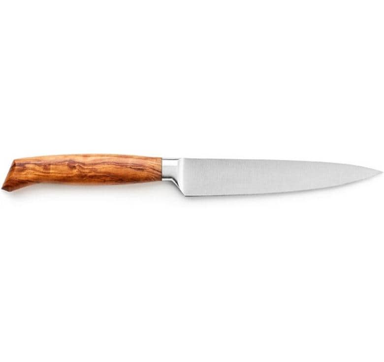 Wok Allzweckmesser 15 cm, Edelstahl, Olivenholz