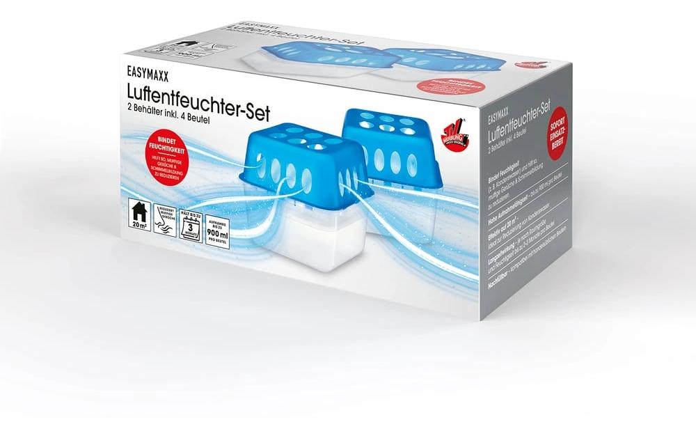 Easymaxx Luftentfeuchter Set 6-teilig