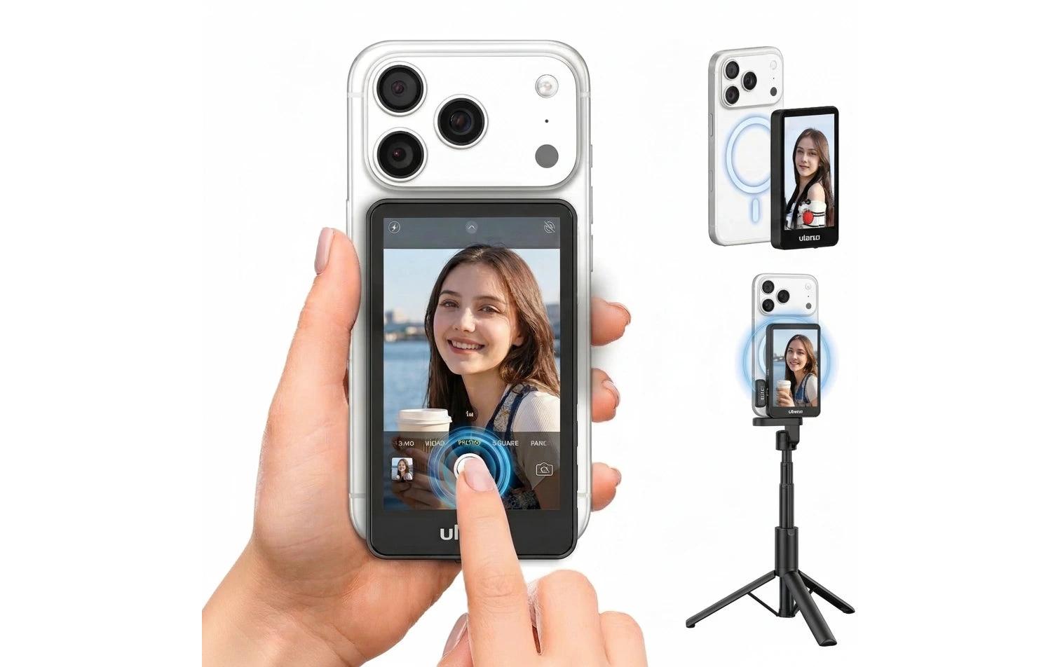 Ulanzi VM1 – Foto-Griff – für iPhone (MagSafe) – Schwarz