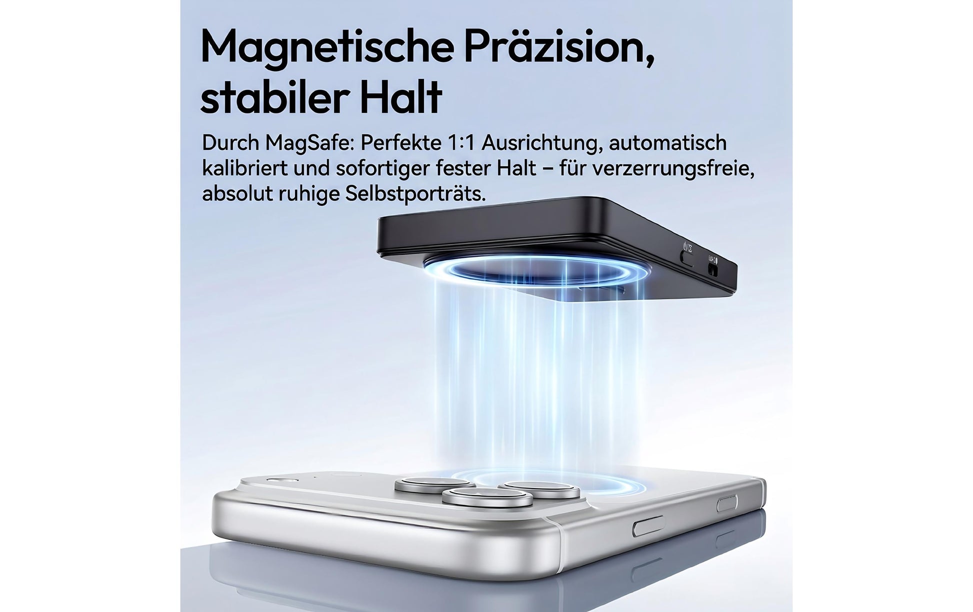 Ulanzi VM1 – Foto-Griff – für iPhone (MagSafe) – Schwarz