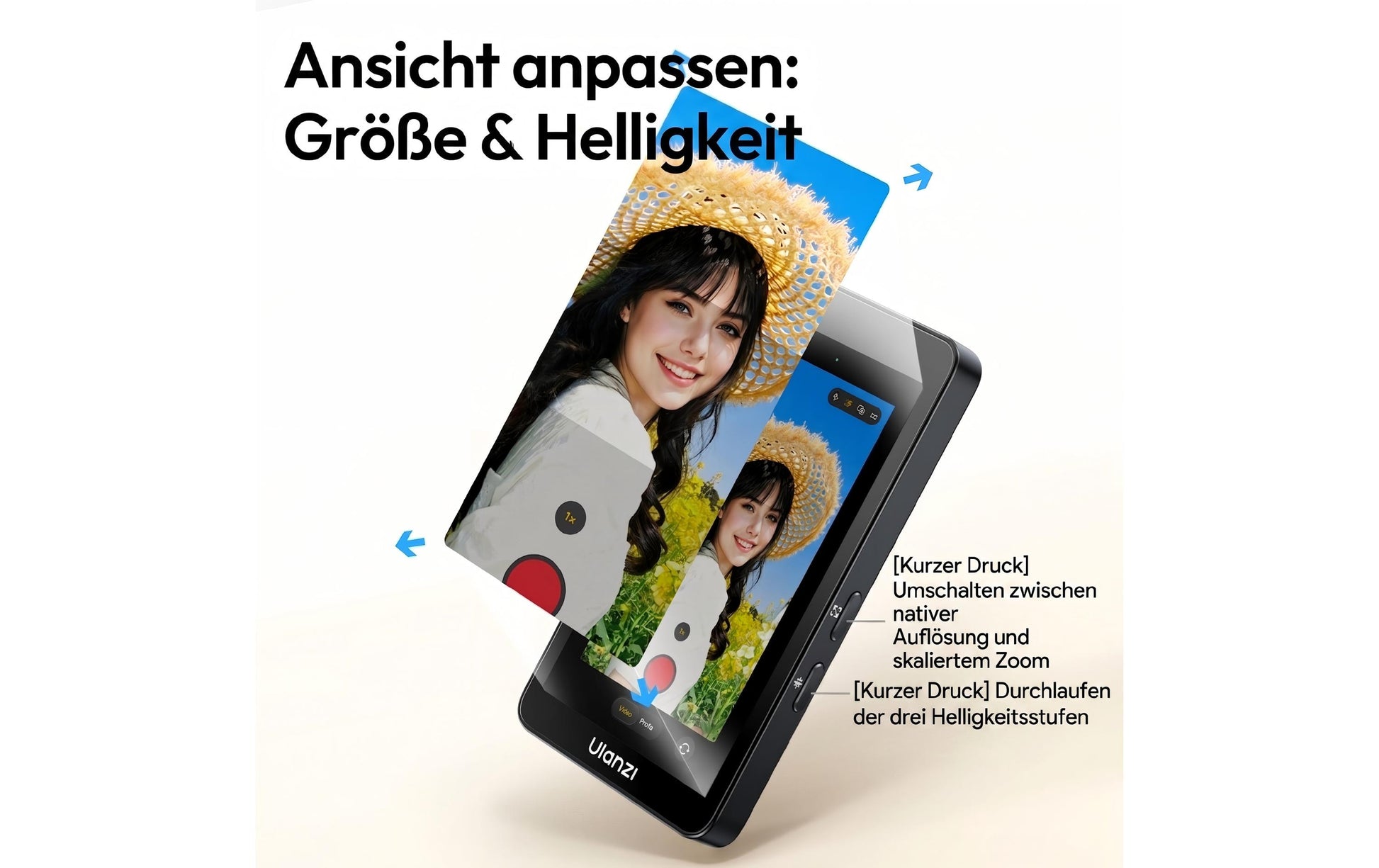 Ulanzi VM1 – Foto-Griff – für iPhone (MagSafe) – Schwarz