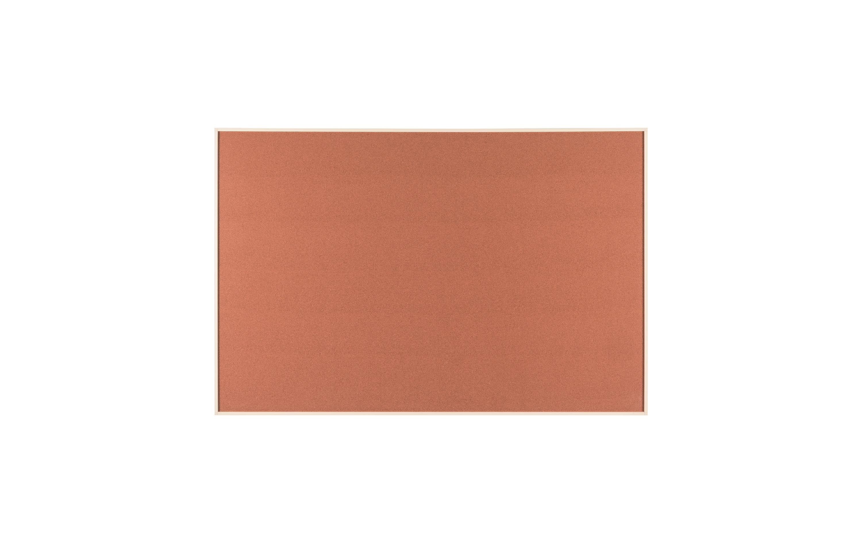 Bi-Office Korktafel – 100 × 150 cm – beige, Aluminiumrahmen