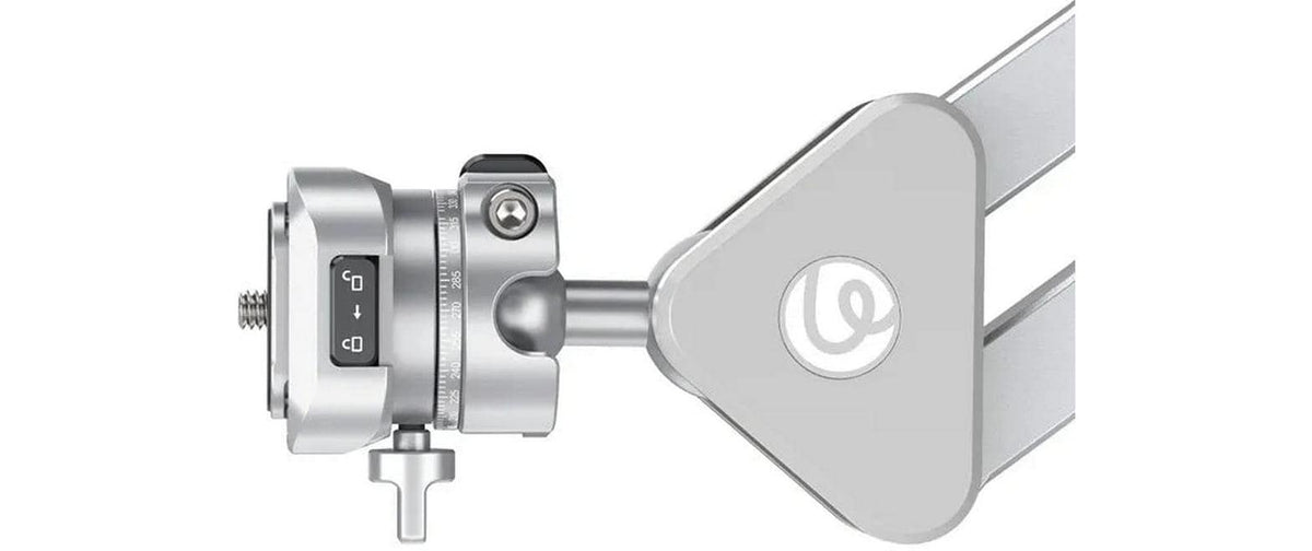 Ulanzi TH04 Überkopf-Tischhalter – Schwenkarm, 350–910 mm, 1/4" Gewinde, 2 kg Traglast – für Kameras, Smartphones