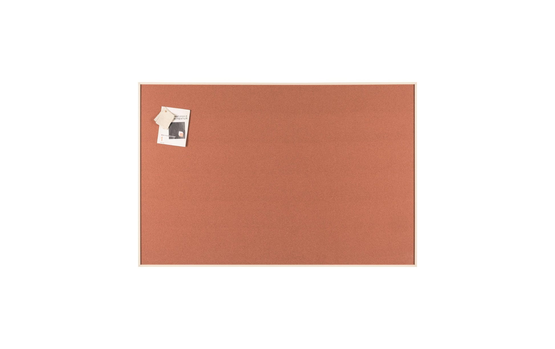 Bi-Office Korktafel – 100 × 150 cm – beige, Aluminiumrahmen