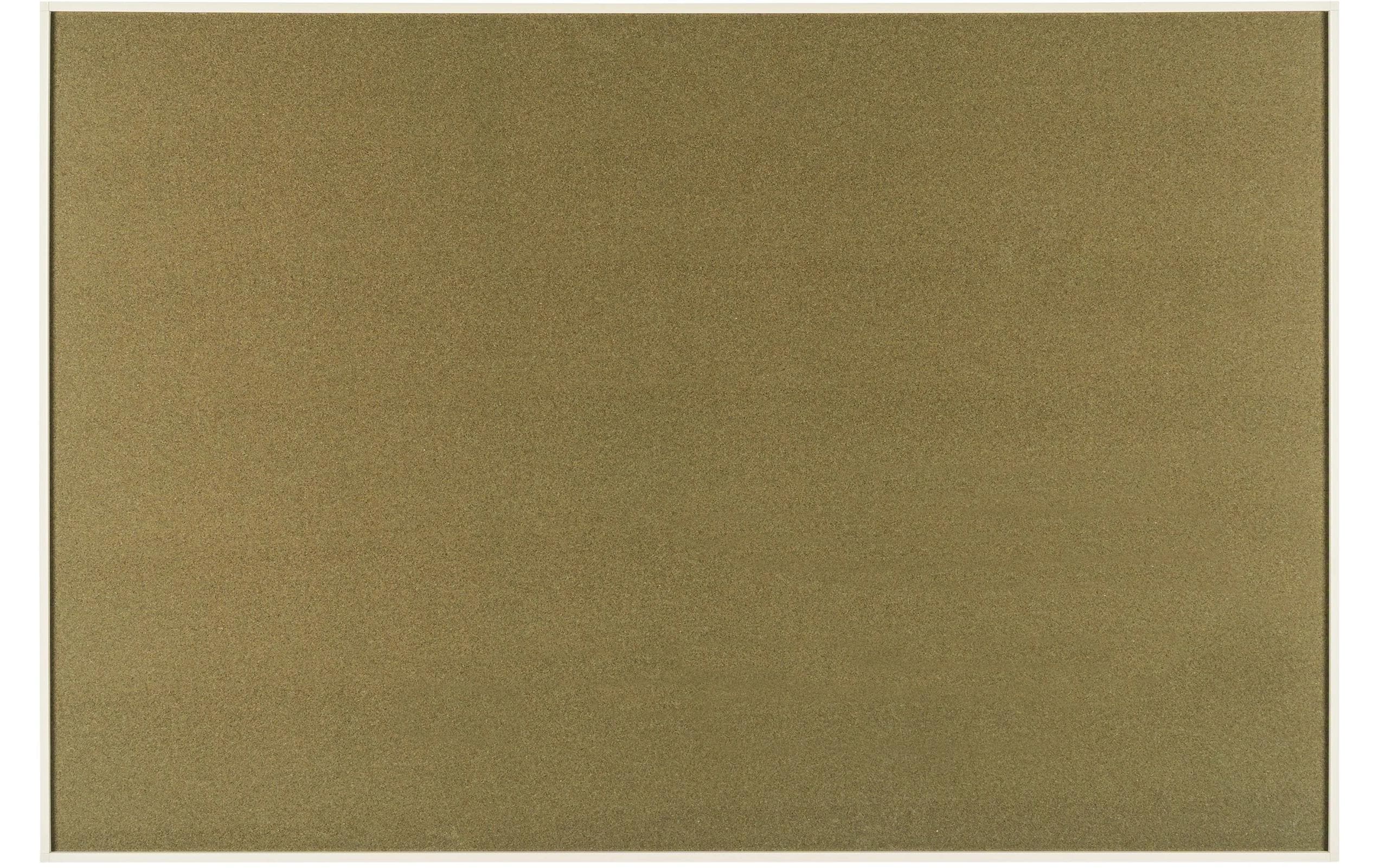 Bi-Office Korktafel HALO – 150 × 100 cm – grün, Aluminiumrahmen