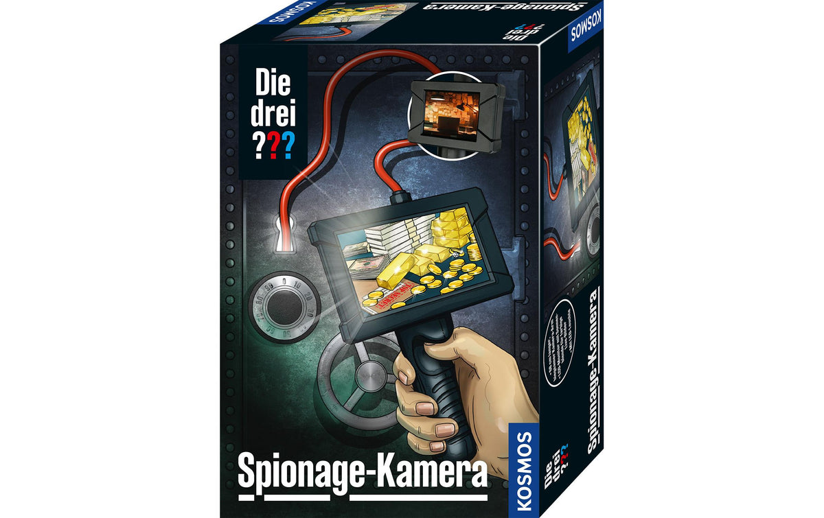 Kosmos Die drei ??? Spionage-Kamera – 16,5×13×13 cm – ab 8 J.