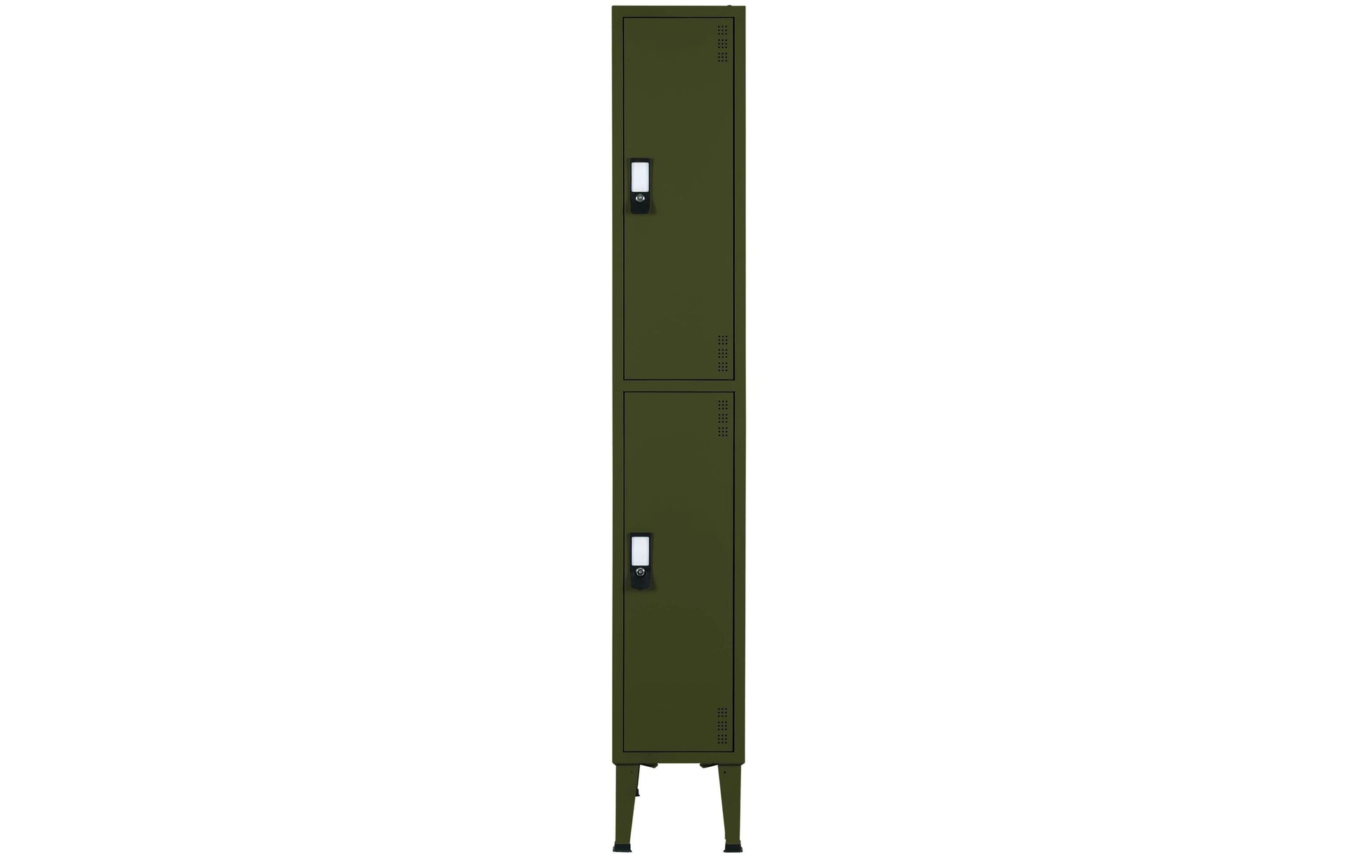 Bi-office Aufbewahrungsschrank – Schrank, 300 × 500 × 1900 mm, grün, Stahl