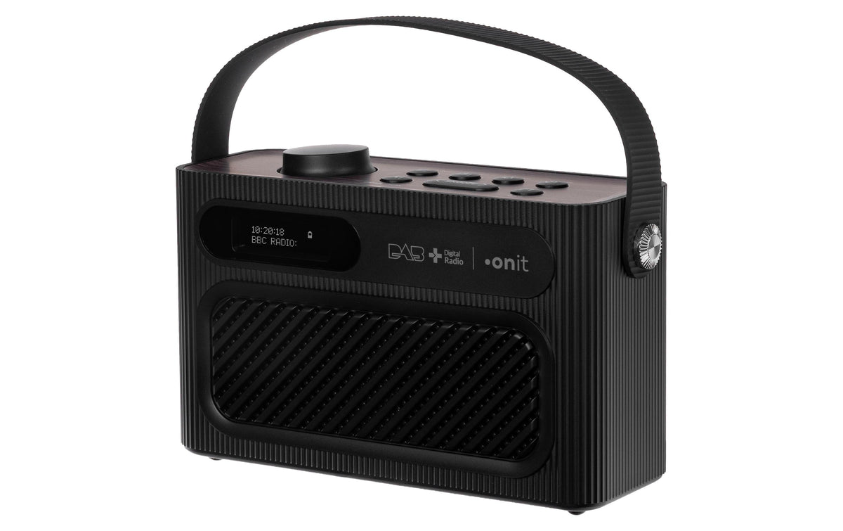 Onit Amoroso – DAB+/UKW-Tischradio, Bluetooth 5.3 – Schwarz