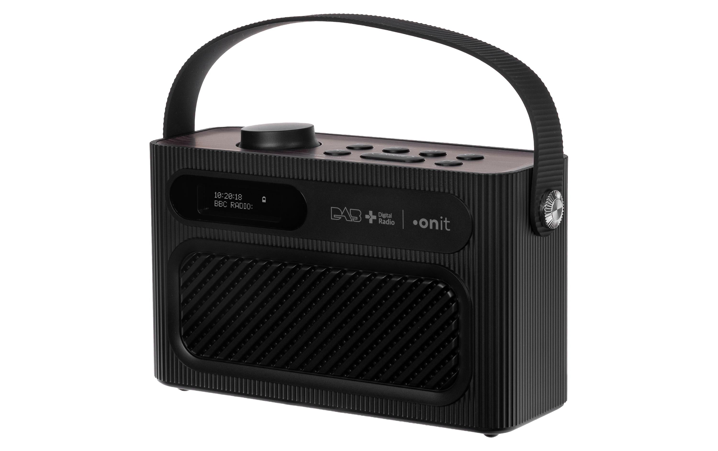 Onit Amoroso – DAB+/UKW-Tischradio, Bluetooth 5.3 – Schwarz