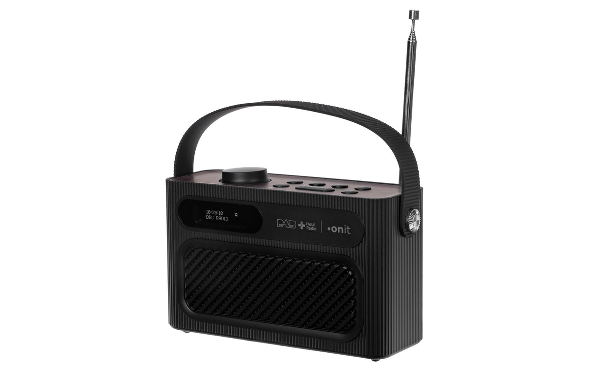 Onit Amoroso – DAB+/UKW-Tischradio, Bluetooth 5.3 – Schwarz