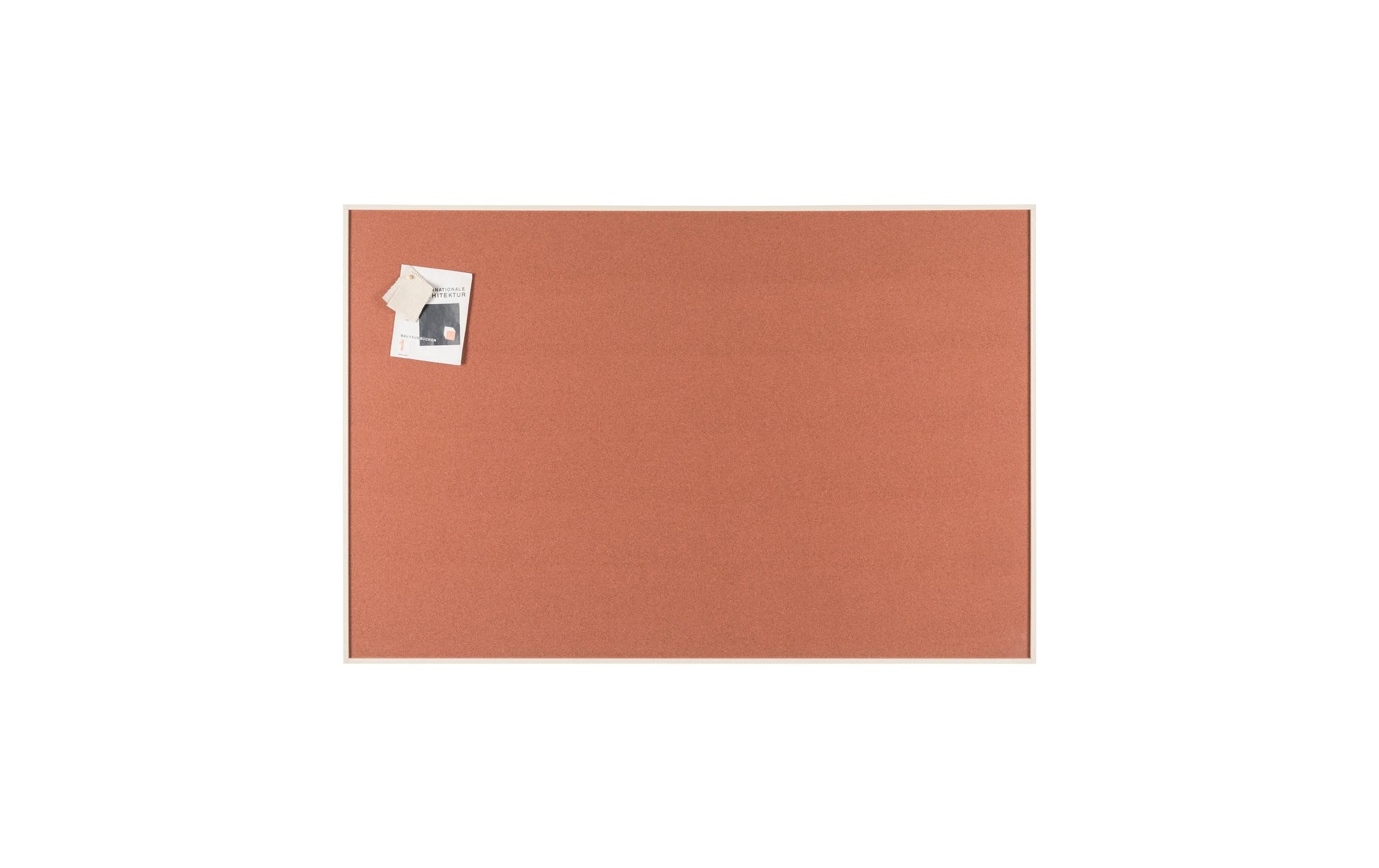 Bi-Office Korktafel – 100 × 150 cm – beige, Aluminiumrahmen