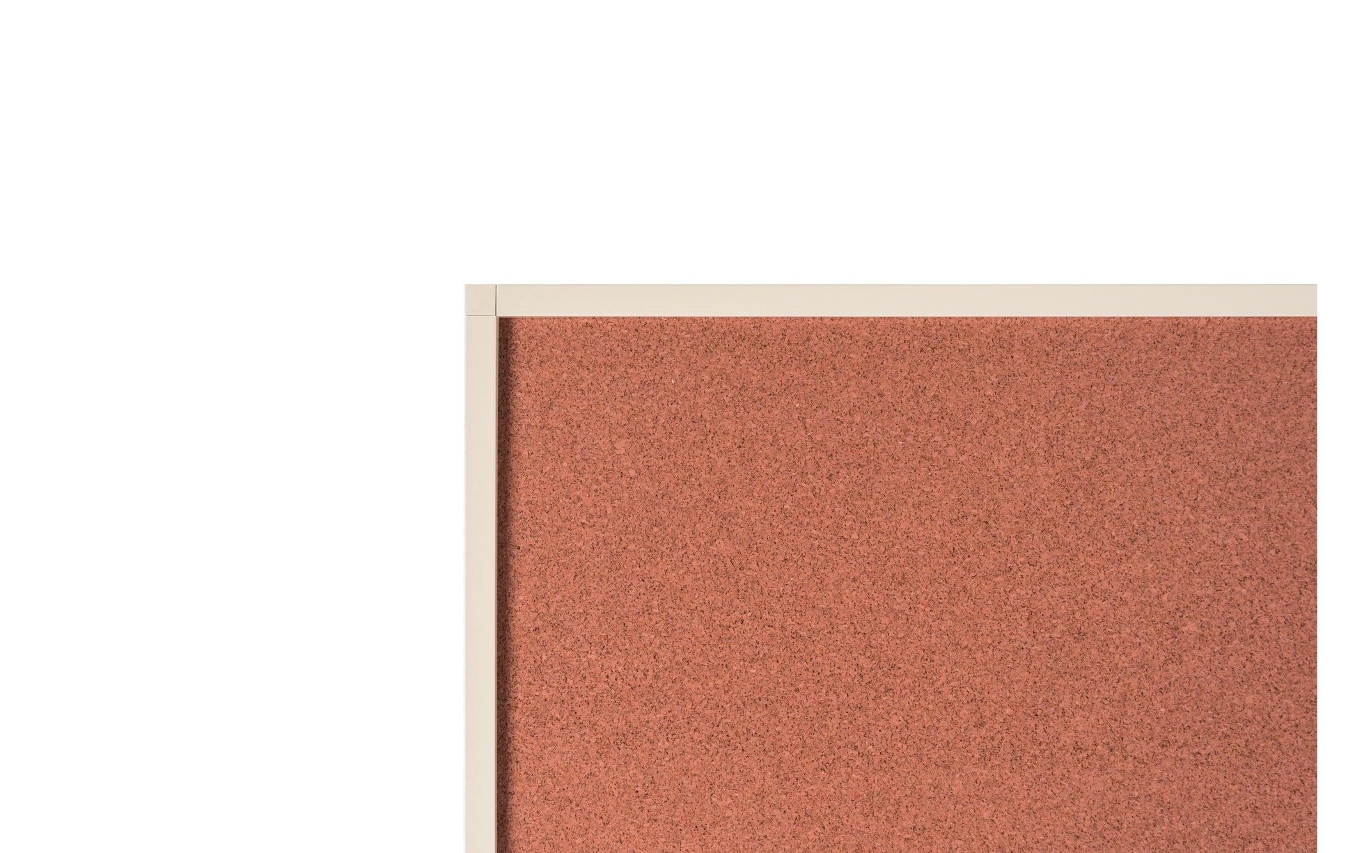 Bi-Office Korktafel – 100 × 150 cm – beige, Aluminiumrahmen