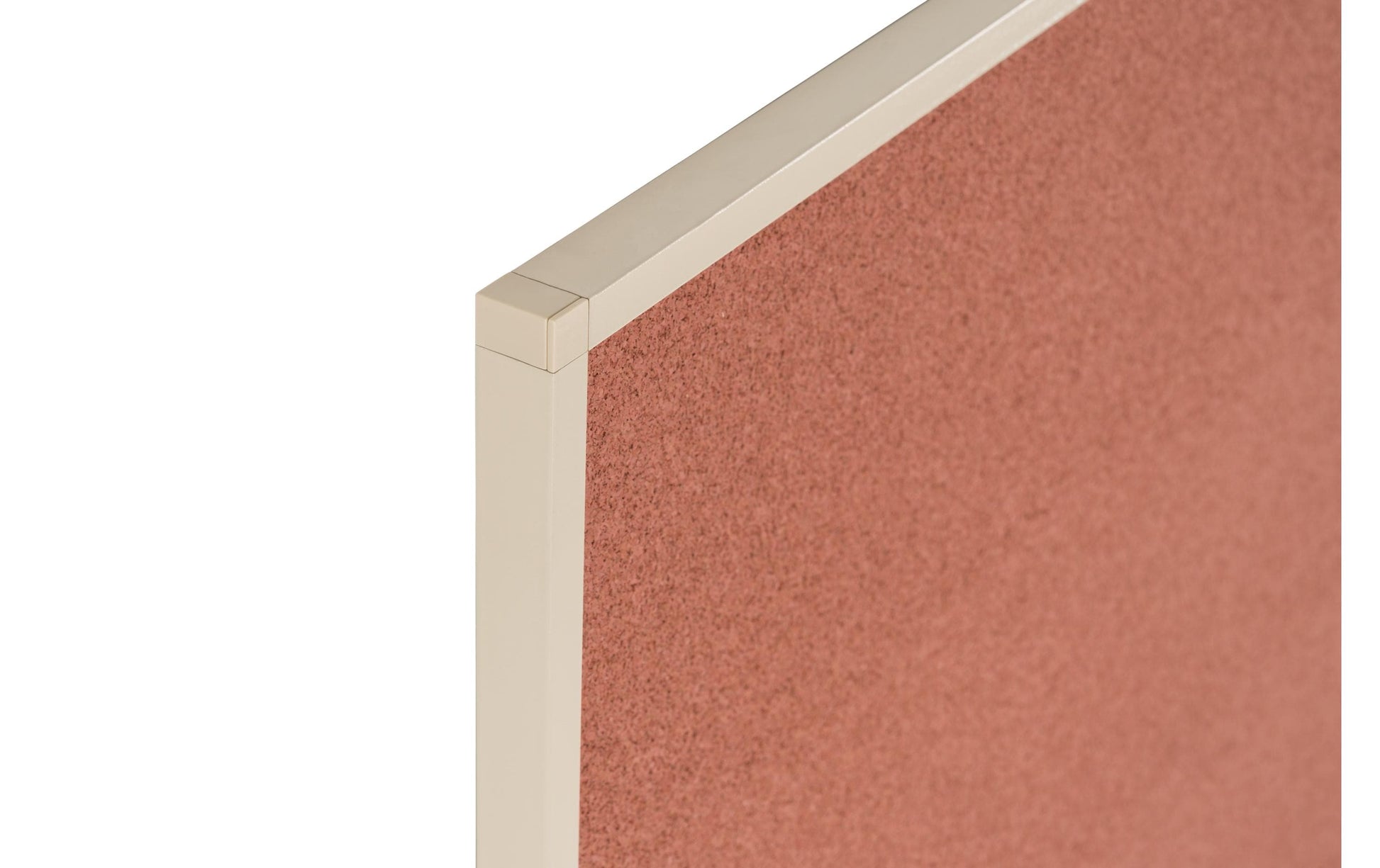 Bi-Office Korktafel – 100 × 150 cm – beige, Aluminiumrahmen