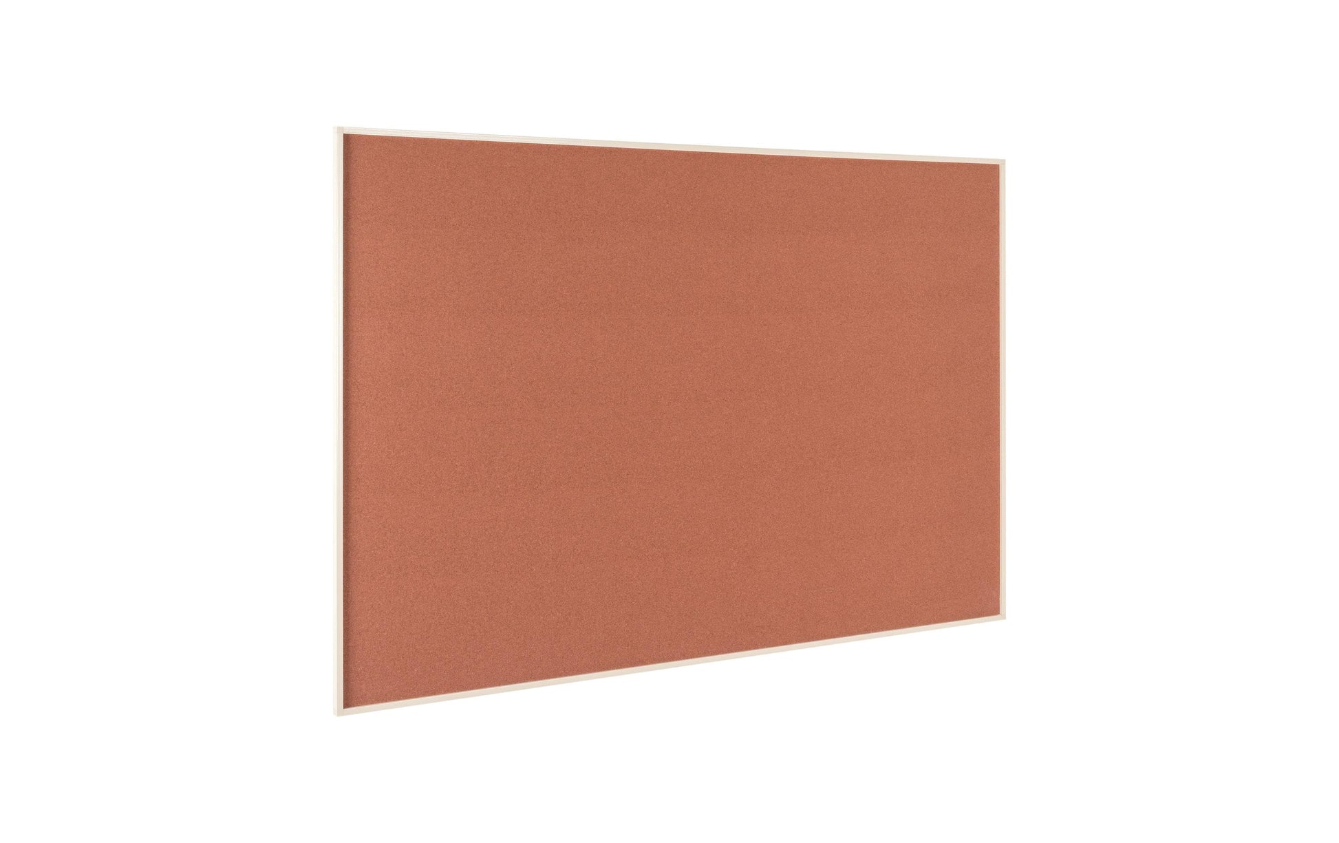 Bi-Office Korktafel – 100 × 150 cm – beige, Aluminiumrahmen