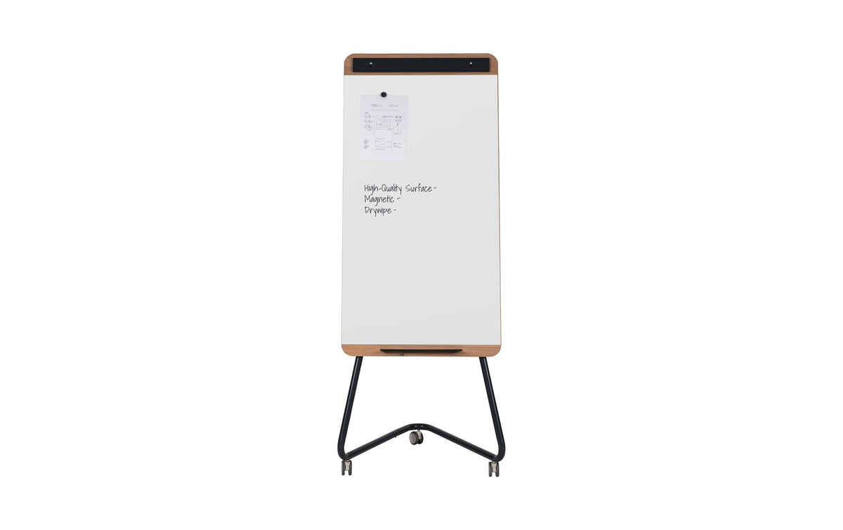 Bi-office Mobiles Whiteboard – Stahl – 185 × 70 cm
