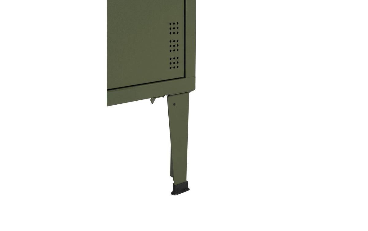 Bi-office Aktenschrank, Stahl, 300 × 500 × 1900 mm, Grün