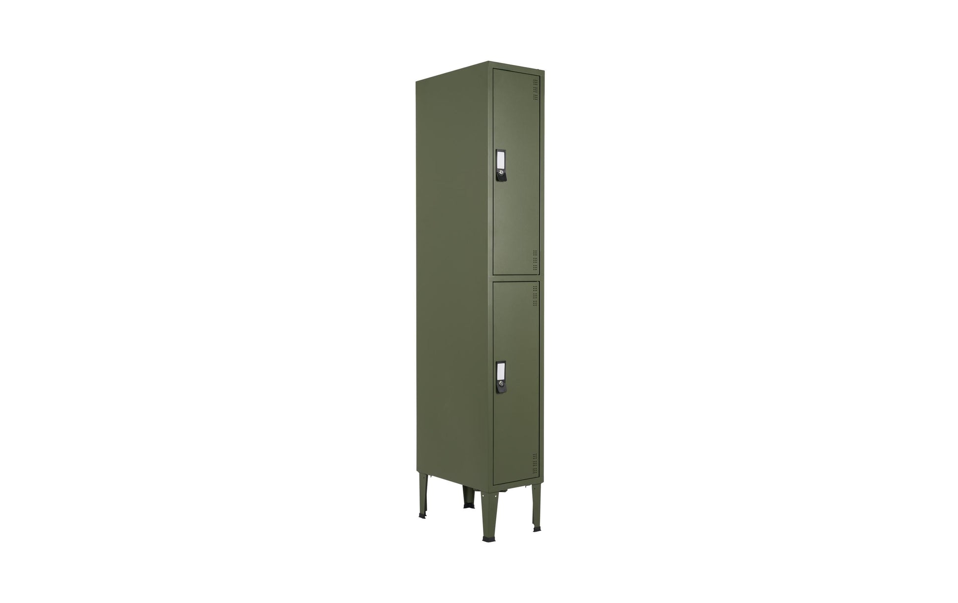 Bi-office Aufbewahrungsschrank – Schrank, 300 × 500 × 1900 mm, grün, Stahl