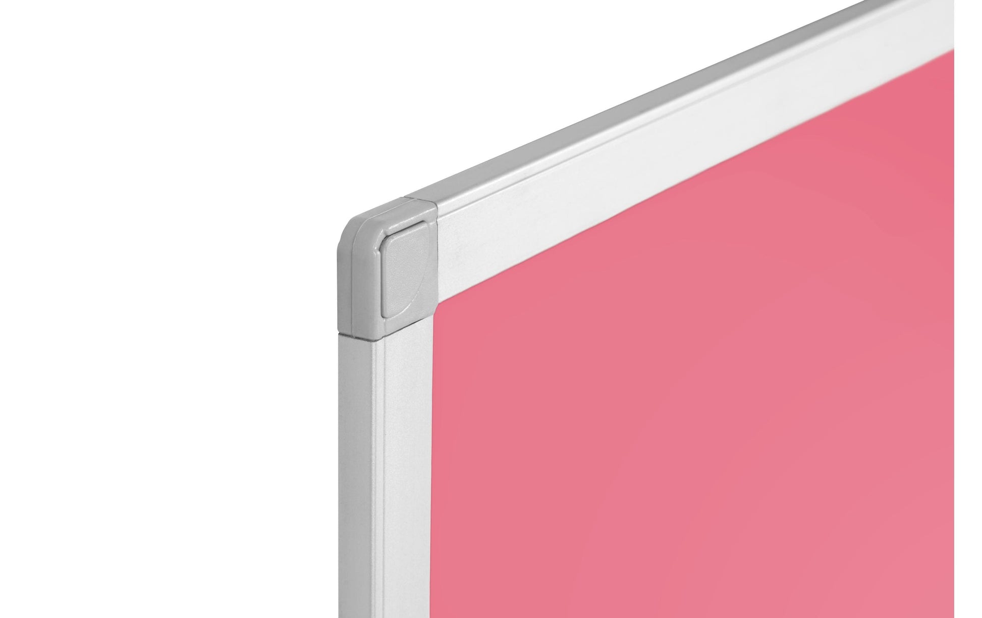 Bi-Office AYDA Whiteboard – Stahl, rosa, magnetisch – 90 × 120 cm