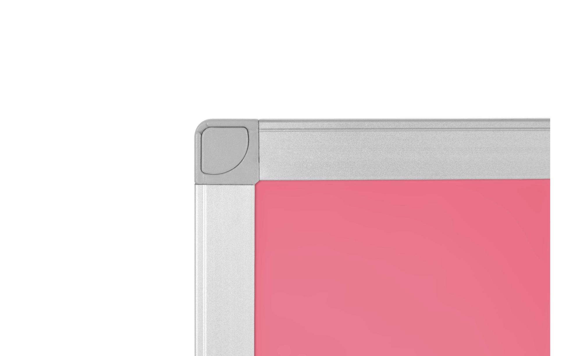 Bi-Office AYDA Whiteboard – Stahl, rosa, magnetisch – 90 × 120 cm