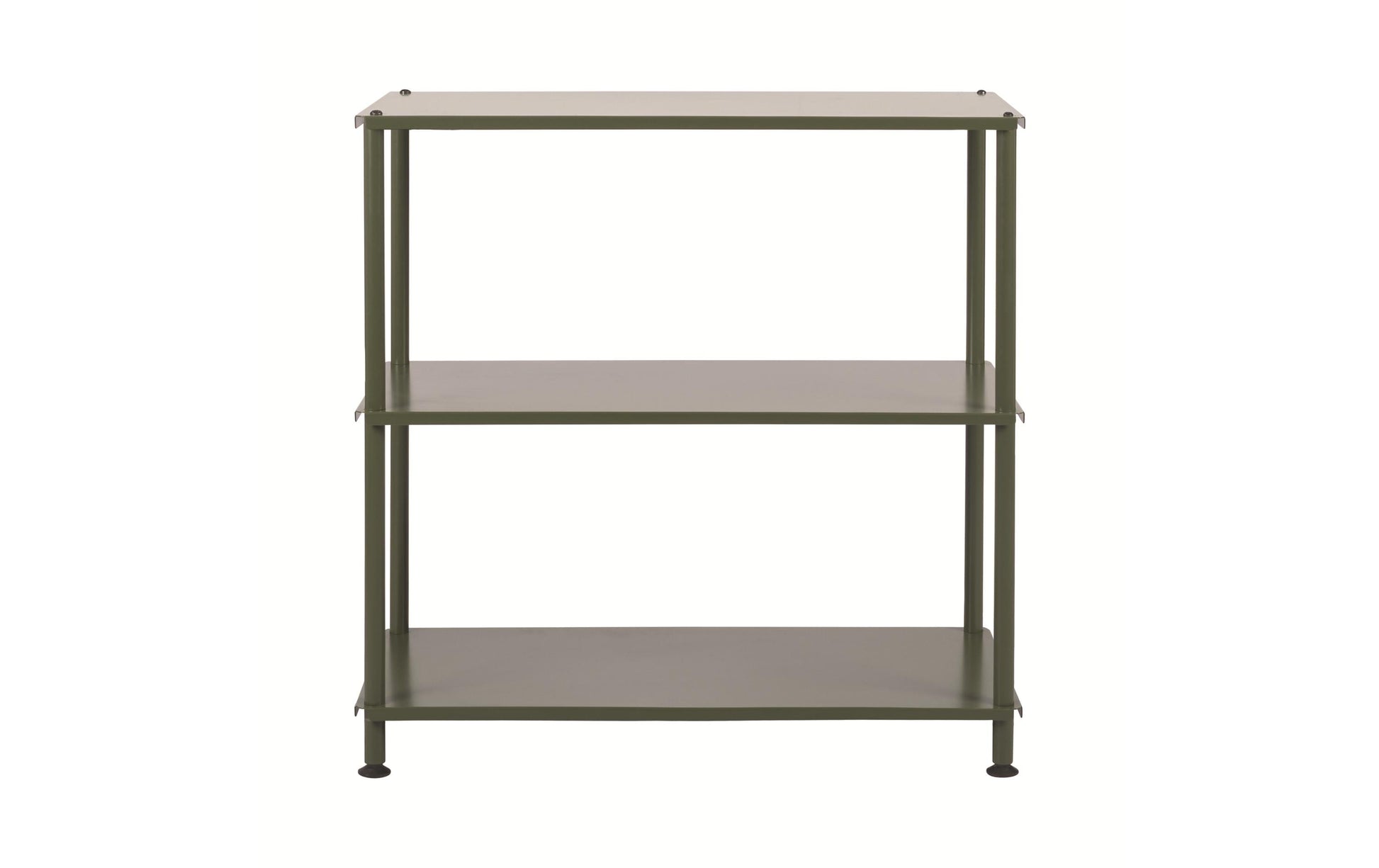 Bi-Office Regal – 3 Böden – 80 × 40 × 80 cm – Grün – Stahl