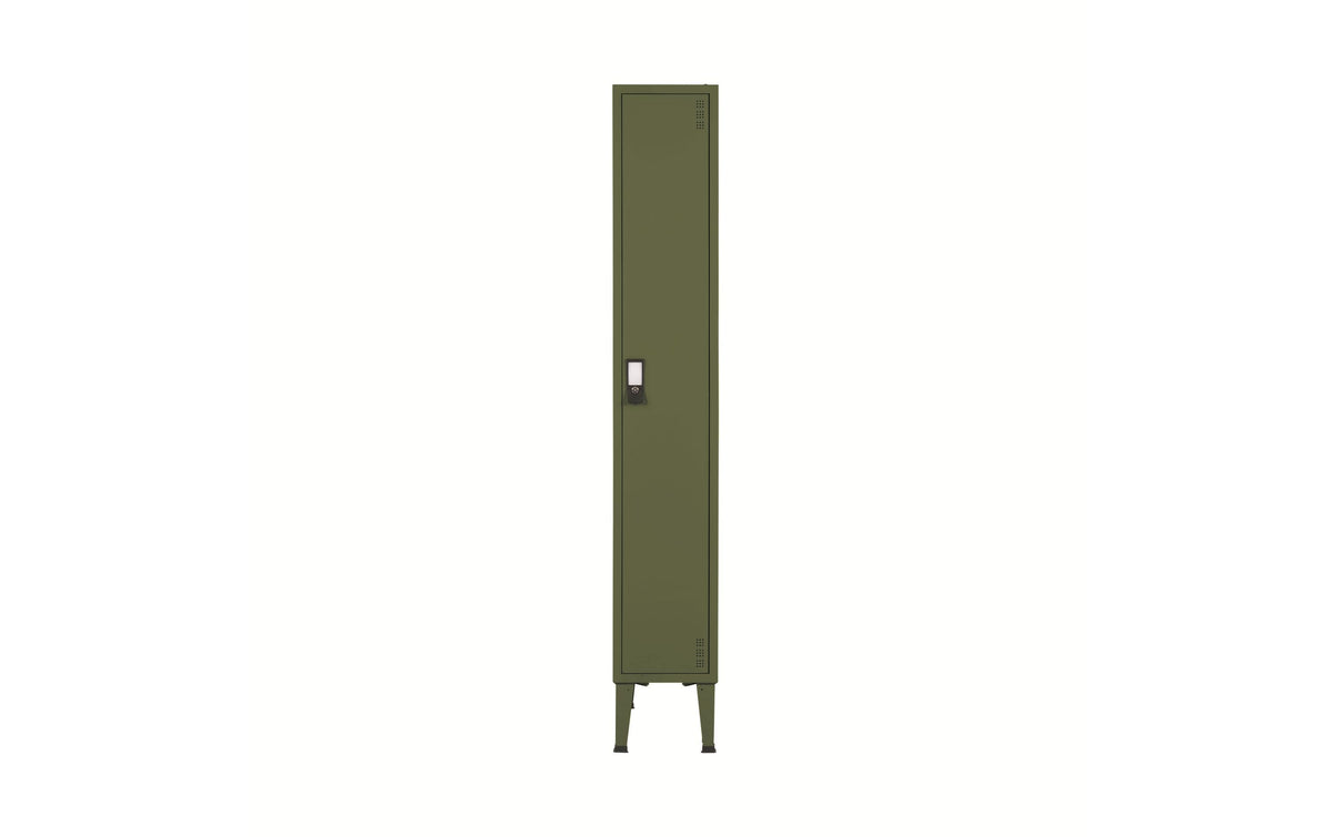 Bi-office Aktenschrank, Stahl, 300 × 500 × 1900 mm, Grün