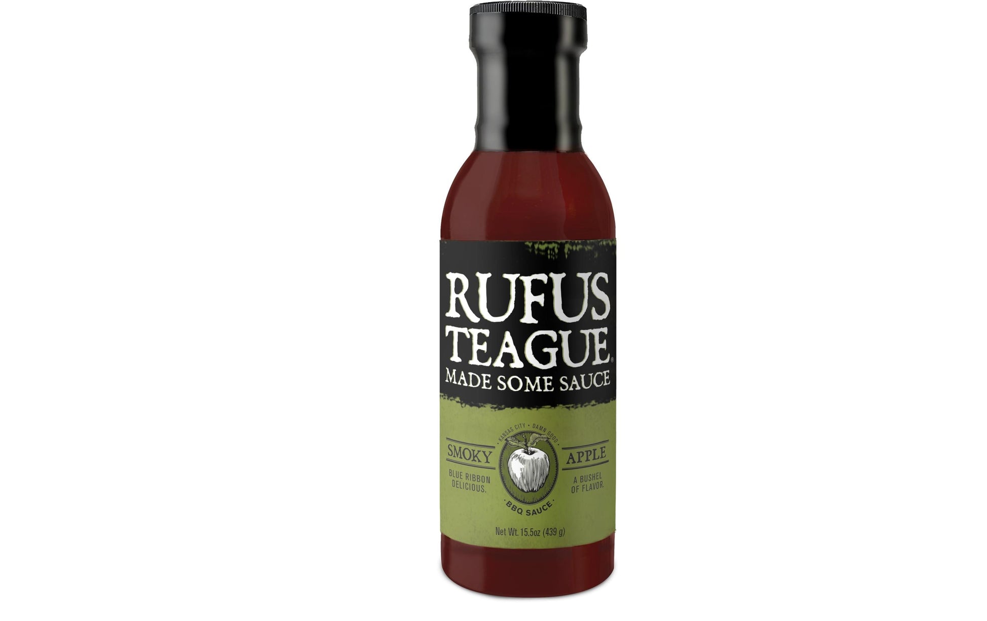 Rufus Teague BBQ-Sauce Smoky Apple, vegan – 432 g