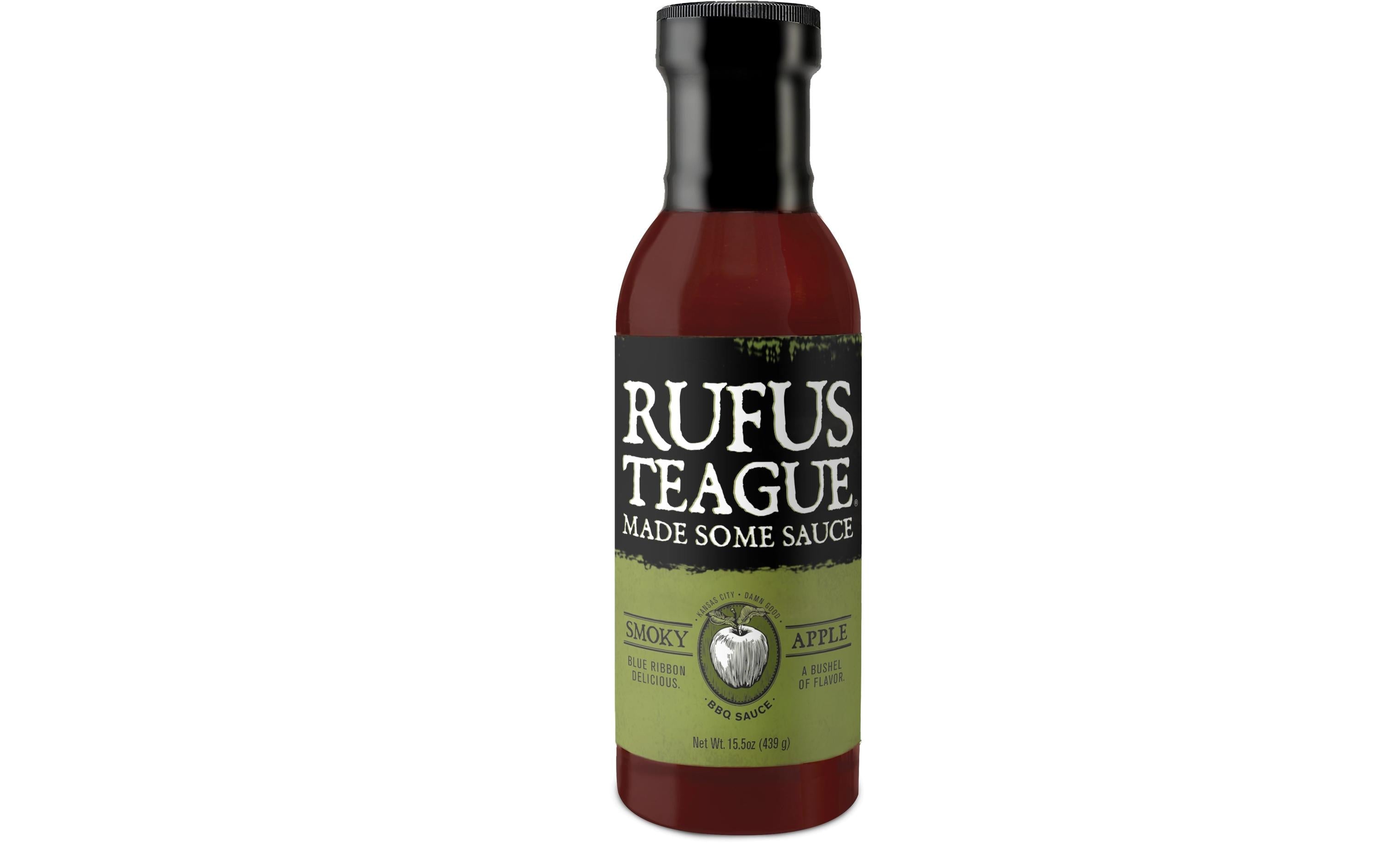 Rufus Teague BBQ-Sauce Smoky Apple, vegan – 432 g