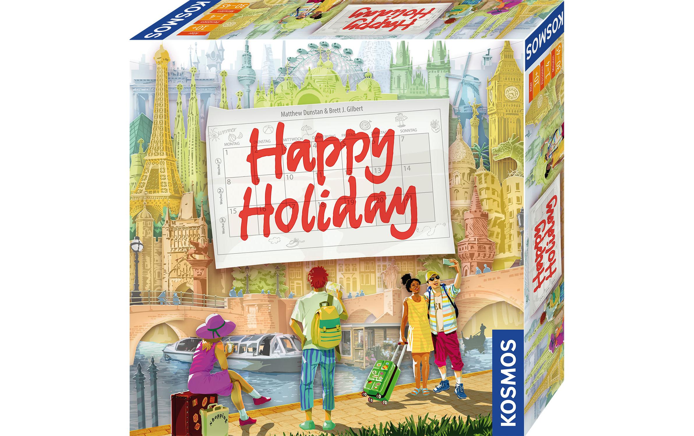 Kosmos Happy Holiday – Strategiespiel, 1–4 Spieler, ab 10 Jahren, 45 Min., DE
