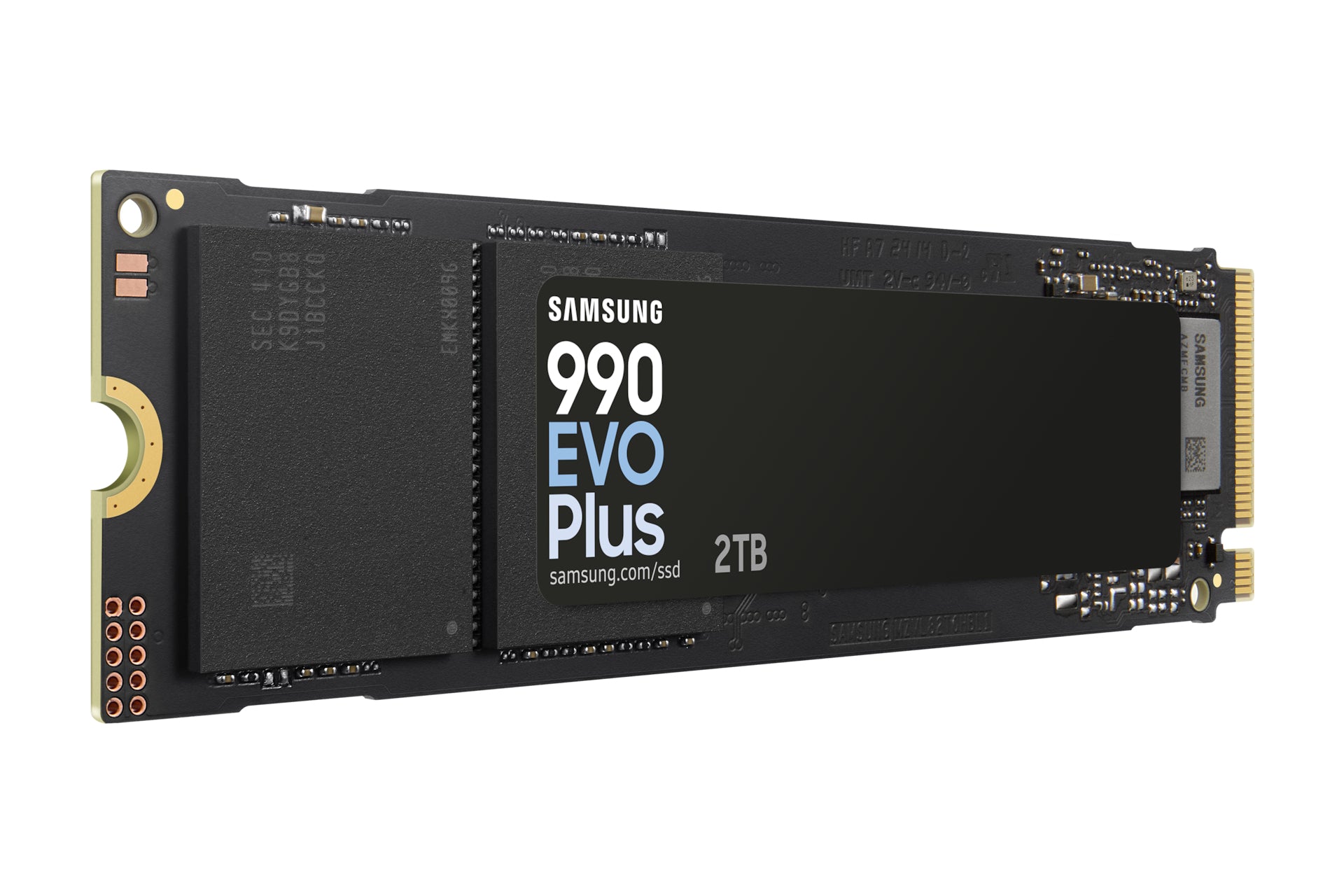 Samsung 990 EVO Plus 2 TB – M.2 2280 NVMe PCIe 4.0 – 7'150 MB/s lesen, 6'300 MB/s schreiben