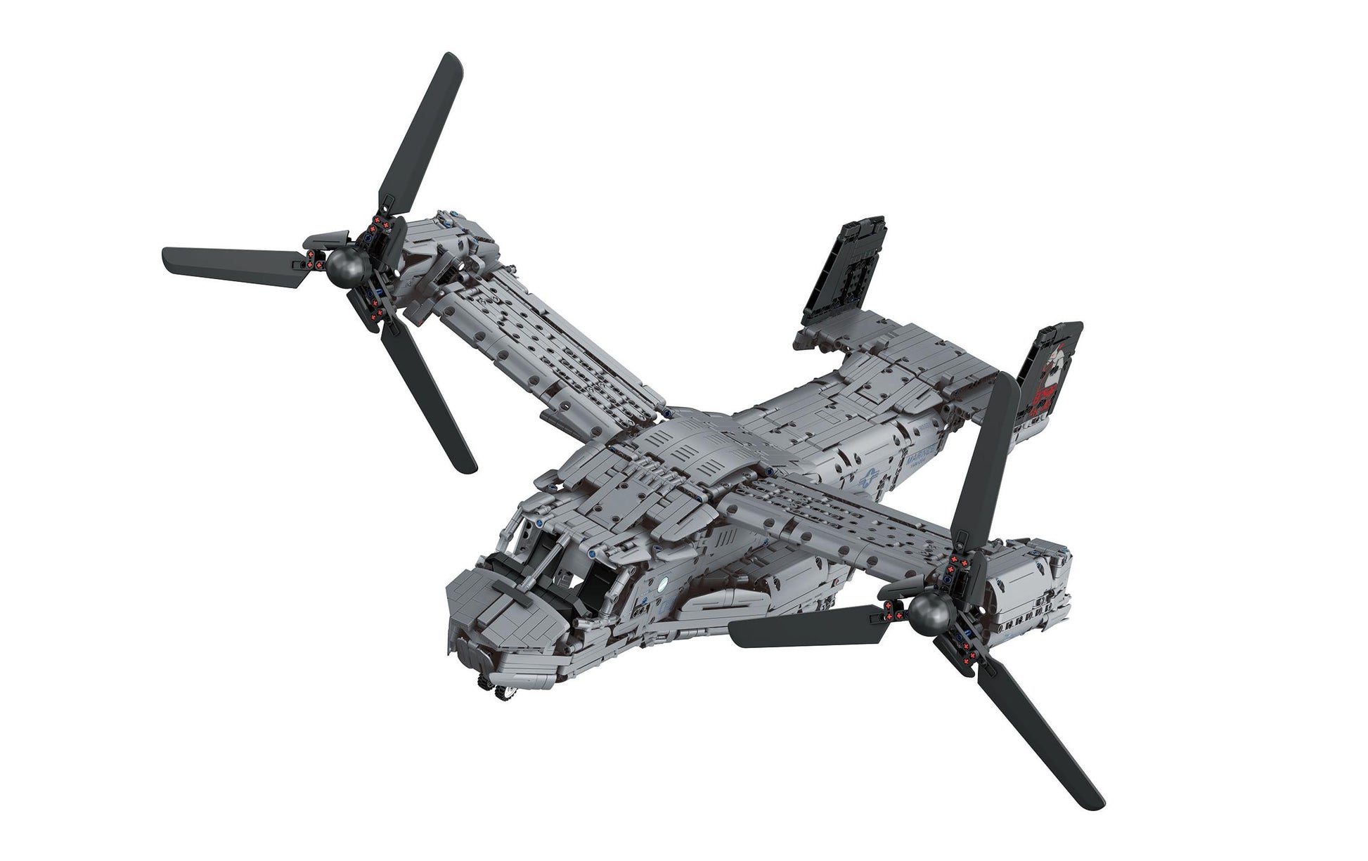 Revell Bell Boeing V-22 Osprey Flugmodell – 1:25, 3700-teilig – 36 × 14,5 × 50 cm – ab 18 Jahren – Kunststoff