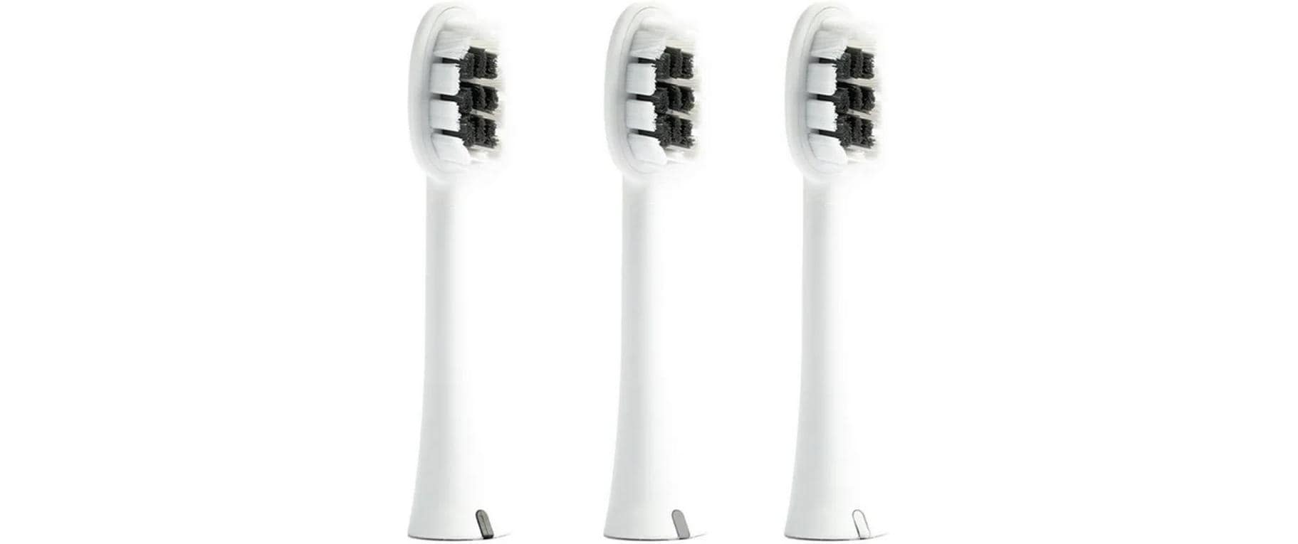 Zahnheld Ersatzbürste Basic Medium – für Gero – 3 Stk – weiss