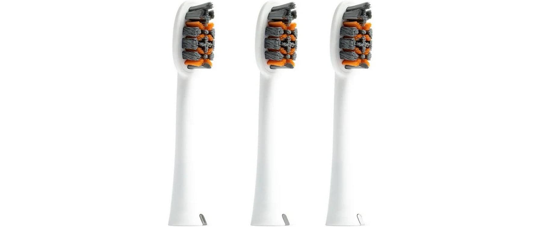 Zahnheld Ersatzbürsten Pro-X Clean – für Schallzahnbürste Gero – 3 Stk, weiss